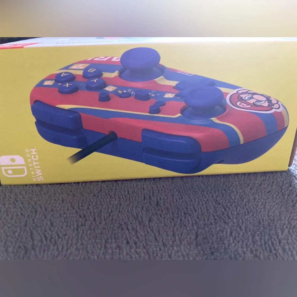 Nintendo Switch Super Mario Red Controller